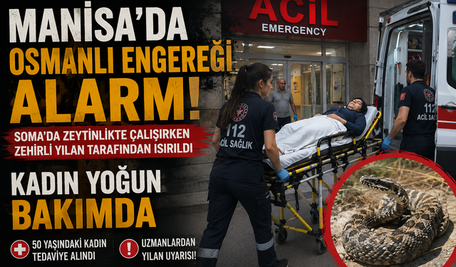 Manisa'da Osmanlı Engereği Alarmı: Kadın Yoğun Bakımda