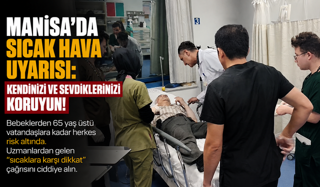 Manisa’da Sıcak Hava Uyarısı Kendinizi ve Sevdiklerinizi Koruyun