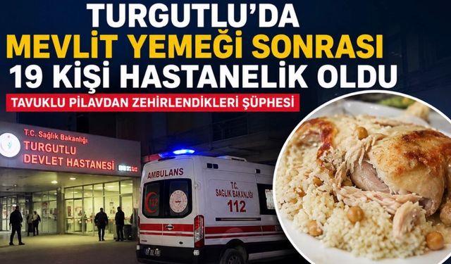 Turgutlu'da 19 Kişi Zehirlendi! İlçe Tarım Harekete Geçti