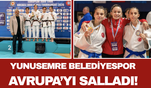 Yunusemre Belediyespor Avrupa’yı Salladı!