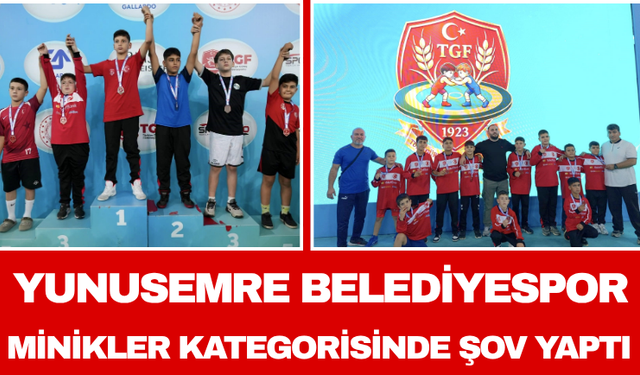 Yunusemre Belediyespor Minikler Kategorisinde Şov Yaptı