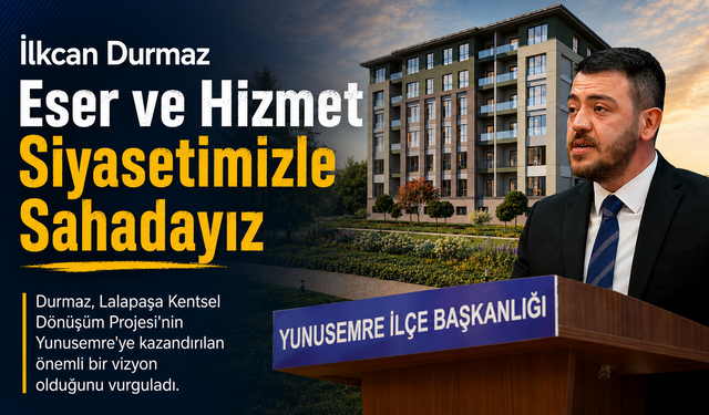Yunusemre'de Lalapaşa Projesi Yeniden Canlandı!
