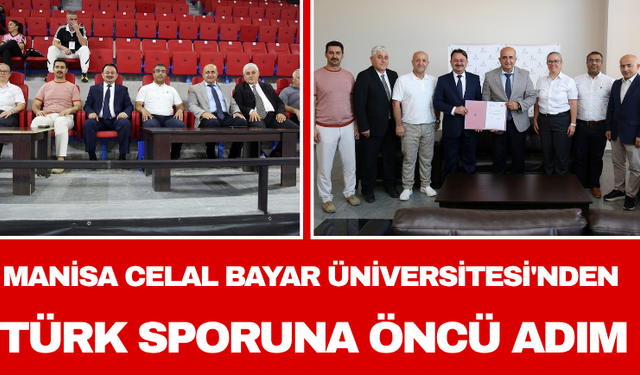 Manisa Celal Bayar Üniversitesi'nden Türk Sporuna Öncü Adım