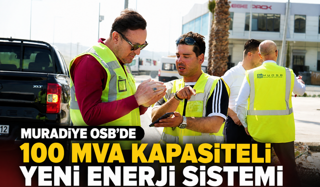 Muradiye OSB'de 100 MVA Kapasiteli Yeni Enerji Sistemi