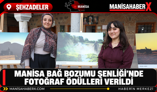 Manisa Bağ Bozumu Şenliği’nde Fotoğraf Ödülleri Verildi