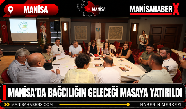 Manisa’da Bağcılığın Geleceği Masaya Yatırıldı