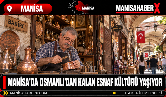 Manisa’da Osmanlı’dan Kalan Esnaf Kültürü Yaşıyor