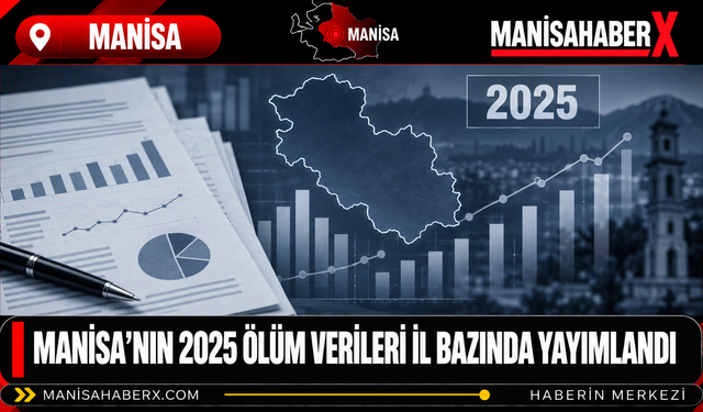 Manisa’nın 2025 Ölüm Verileri İl Bazında Yayımlandı