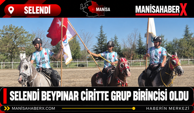 Selendi Beypınar Ciritte Grup Birincisi Oldu