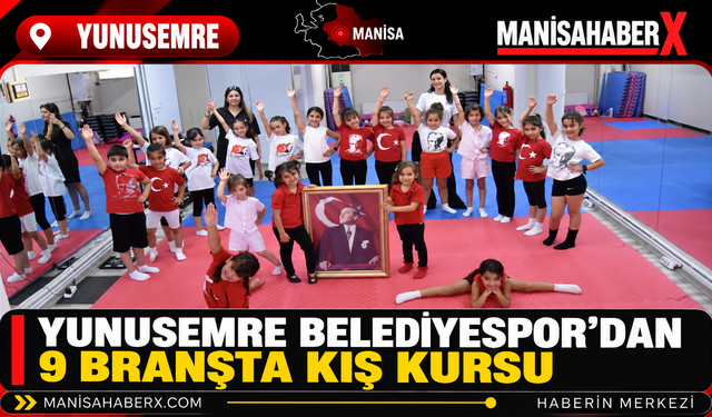 Yunusemre Belediyespor’dan 9 Branşta Kış Kursu