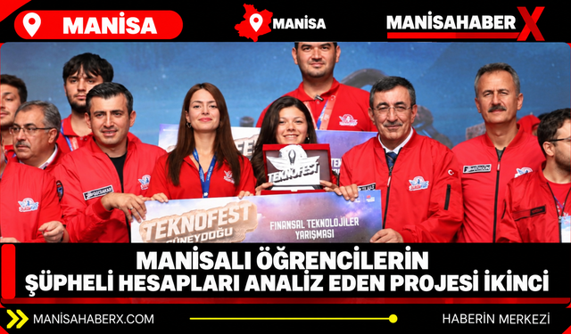Manisalı öğrencilerin şüpheli hesapları analiz eden projesi ikinci