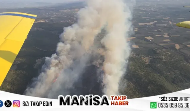 Gece Boyunca Süren Müdahale Sonuç Verdi: Kırkağaç’taki Yangın Kontrol Altında