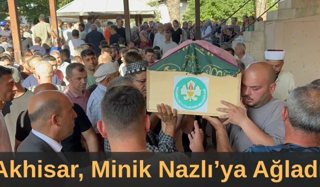 Akhisar, Minik Nazlı’ya Ağladı Tatilde Havuz Faciası