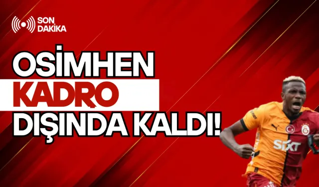 Osimhen Kadro Dışında! Genç Takıma Gönderildi