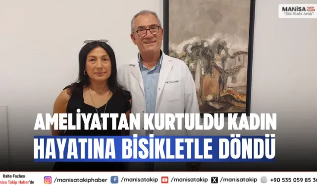 Ameliyattan Kurtuldu Kadın Hayatına Bisikletle Döndü
