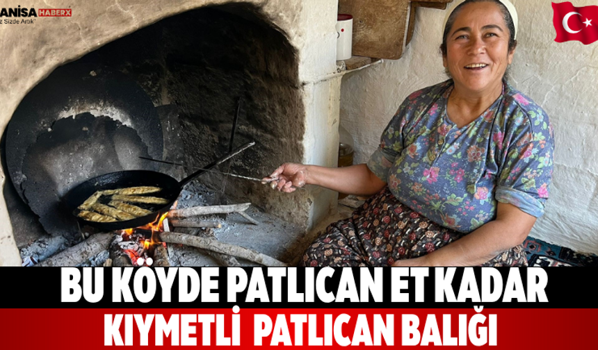 Bu Köyde Patlıcan Et Kadar Kıymetli: Patlıcan Balığı