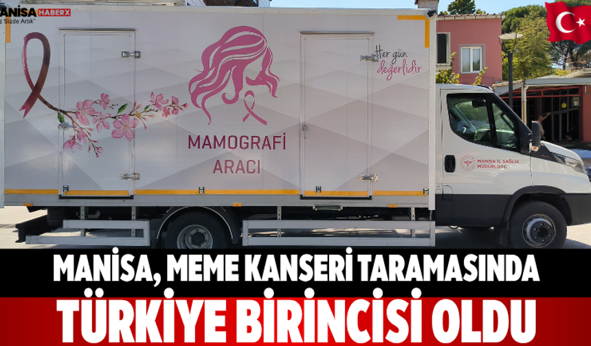 Manisa, Meme Kanseri Taramasında Türkiye Birincisi Oldu