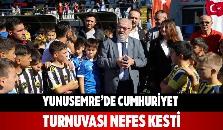 Yunusemre’de Cumhuriyet Turnuvası Nefes Kesti
