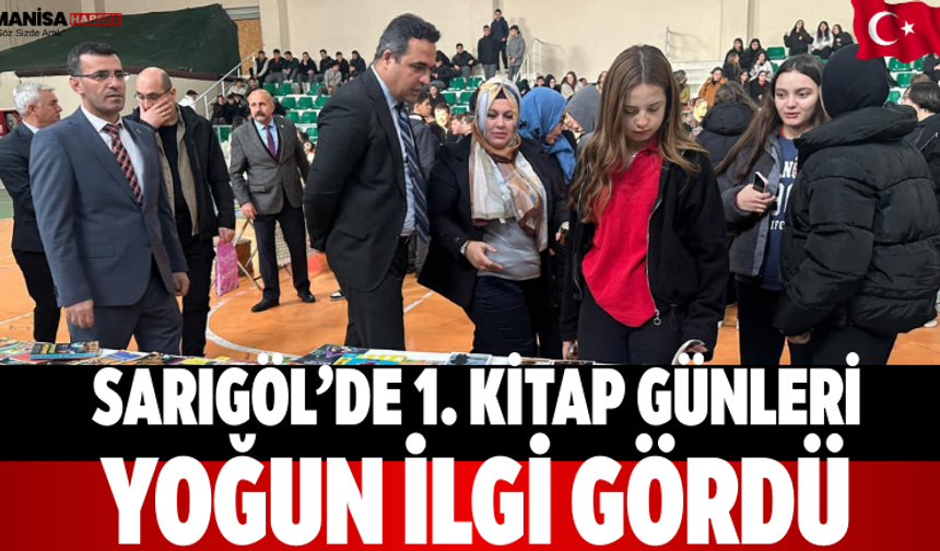 Sarıgöl’de 1. Kitap Günleri Yoğun İlgi Gördü