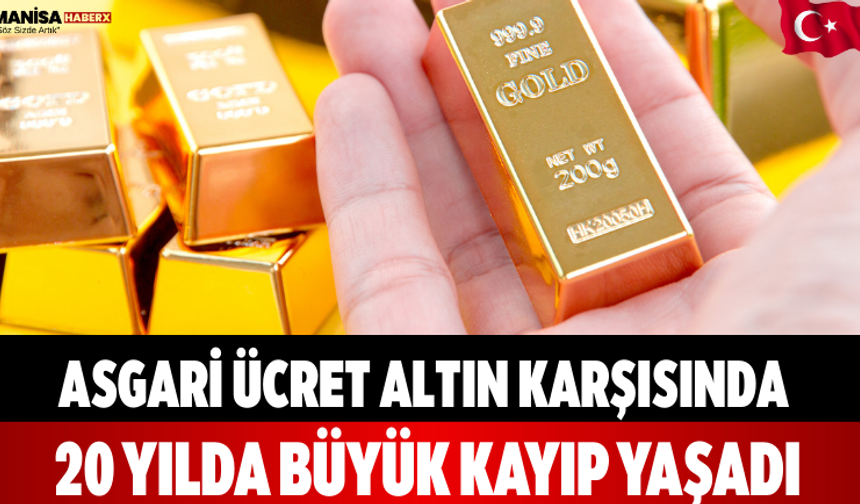 Asgari Ücret Altın Karşısında 20 Yılda Büyük Kayıp Yaşadı