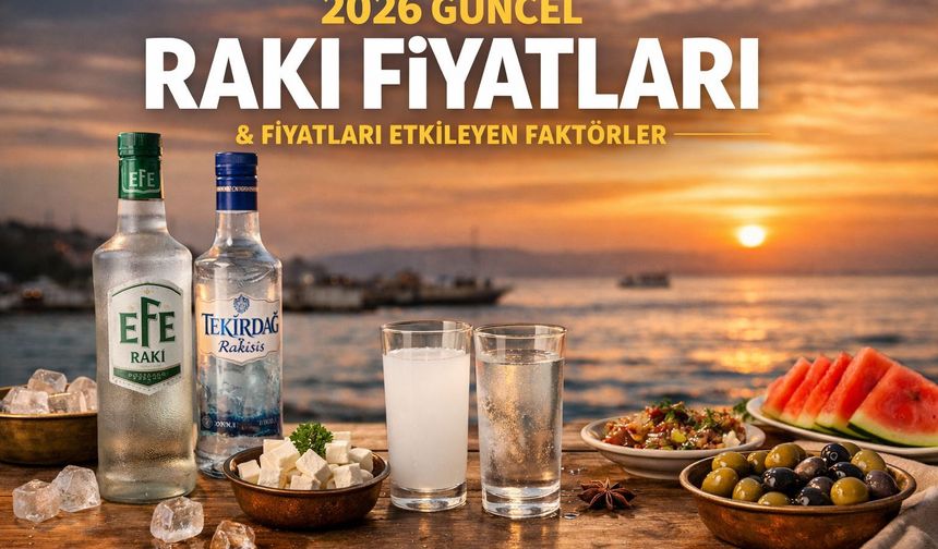 2026 Güncel Rakı Fiyatları