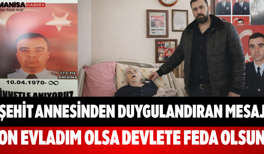 Şehit Annesinden Duygulandıran Mesaj On Evladım Olsa Devlete Feda Olsun