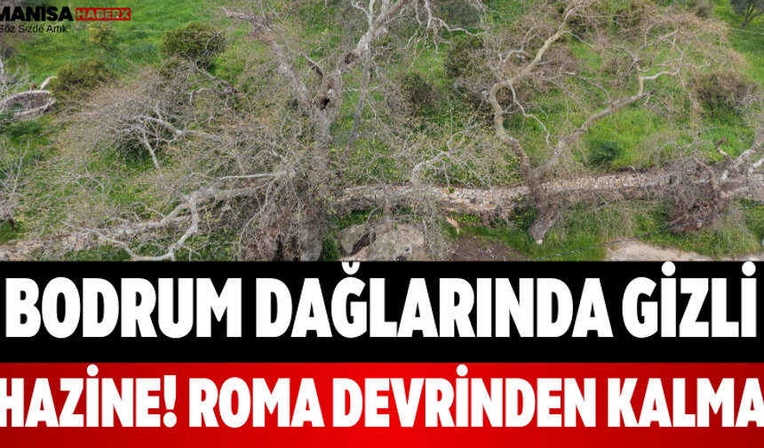 Bodrum Dağlarında Gizli Hazine! Roma Devrinden Kalma
