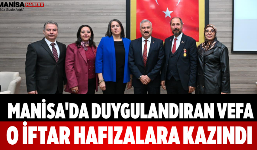 Manisa'da Duygulandıran Vefa O İftar Hafızalara Kazındı