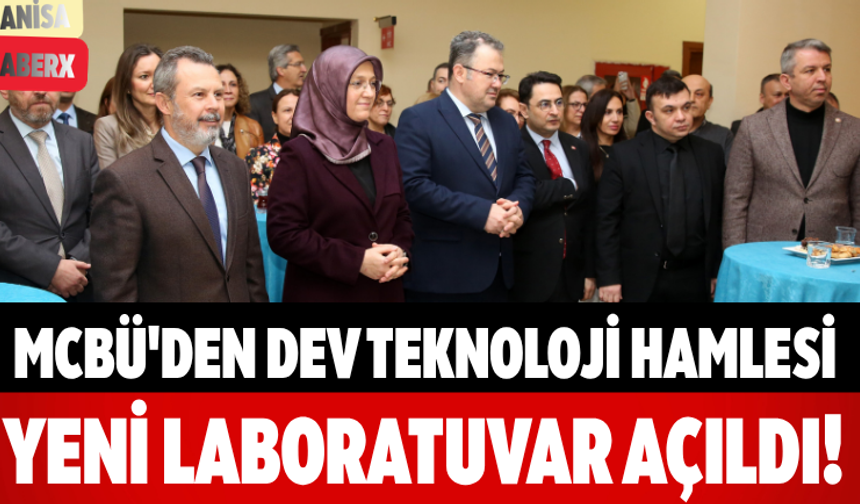 MCBÜ'den Dev Teknoloji Hamlesi Yeni Laboratuvar Açıldı!