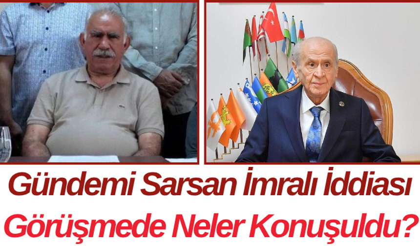Gündemi Sarsan İmralı İddiası Görüşmede Neler Konuşuldu?