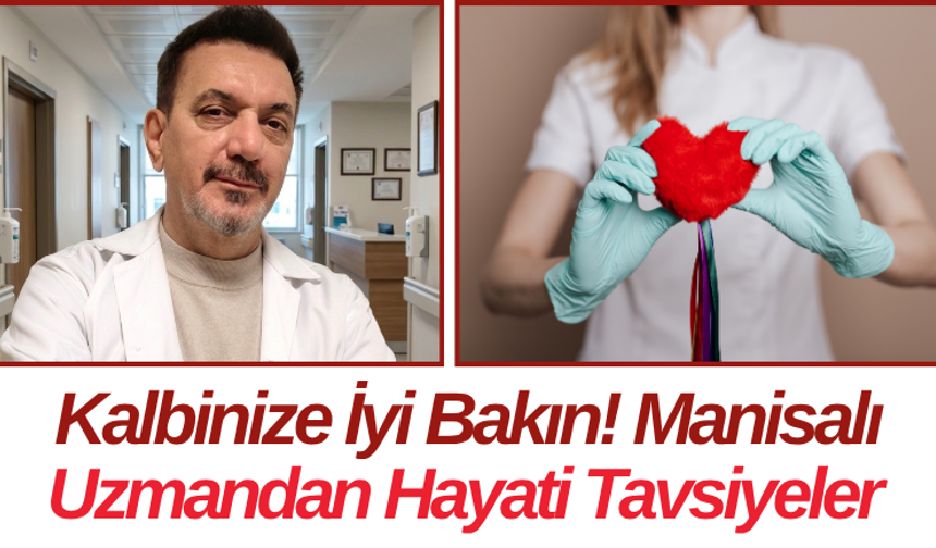 Kalbinize İyi Bakın! Manisalı Uzmandan Hayati Tavsiyeler