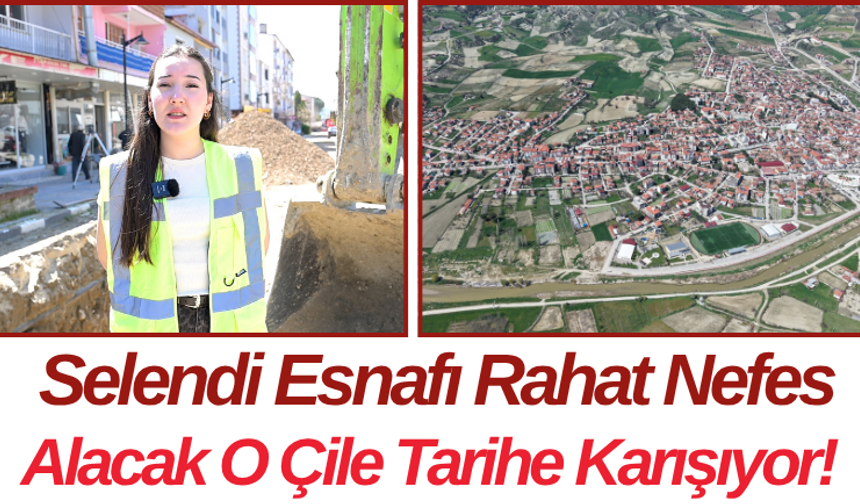 Selendi Esnafı Rahat Nefes Alacak O Çile Tarihe Karışıyor!