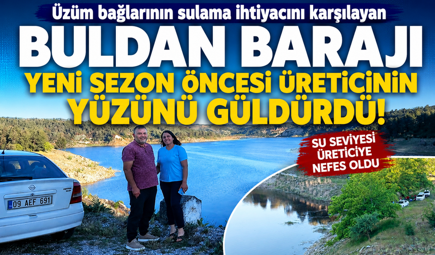 Sarıgöl Ovası’na Can Suyu: Barajda Su Seviyesi Yükseldi