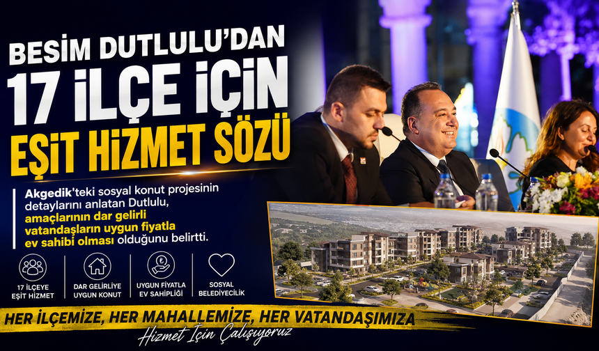 Akhisar’daki Tarihi Toplantıda Manisa’ya Dev Yatırımlar