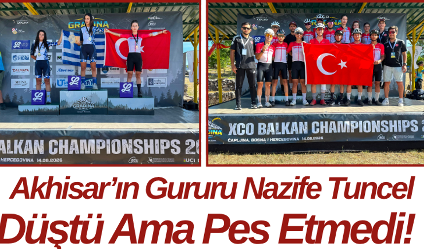 Akhisar’ın Gururu Nazife Tuncel Düştü Ama Pes Etmedi!