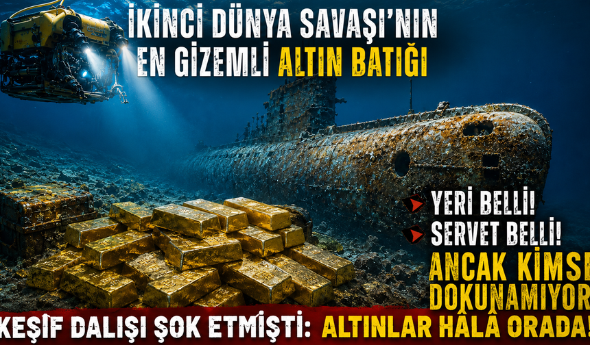 Atlas Okyanusu'ndaki 280 Milyon Dolarlık Altın Hazinesi 82 Yıldır Çıkarılamadı