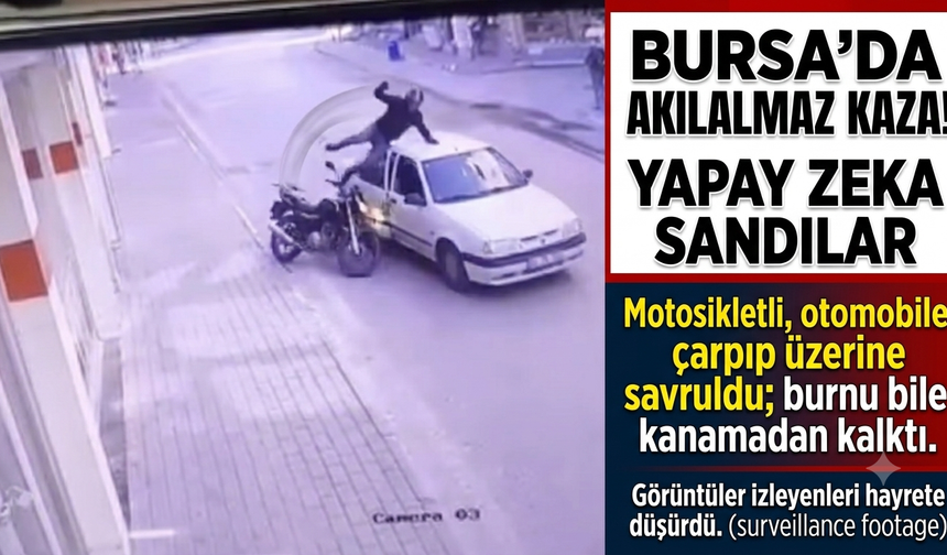 Bursa'da Akılalmaz Kaza: Yapay Zeka Sandılar!