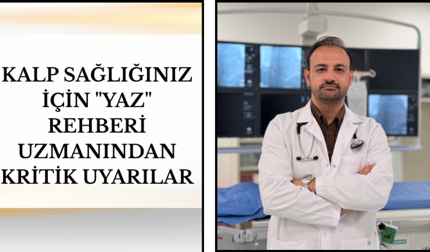 Kalp Sağlığınız İçin Yaz Rehberi Uzmanından Kritik Uyarılar