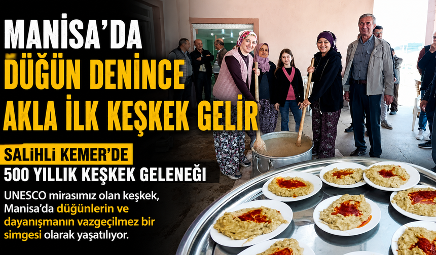 Manisa'da Düğün Denince Akla İlk Keşkek Gelir