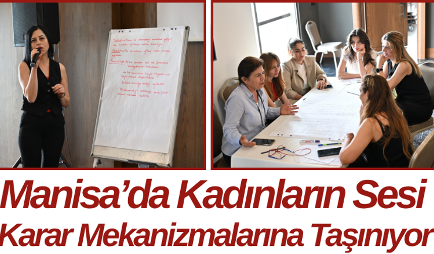 Manisa’da Kadınların Sesi Karar Mekanizmalarına Taşınıyor