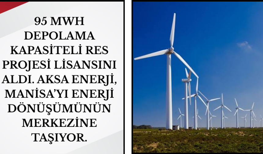 Manisa’da Yenilenebilir Enerjide Büyük Adım!