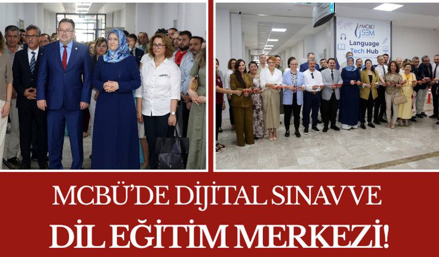 MCBÜ’de Dijital Sınav ve Dil Eğitim Merkezi!