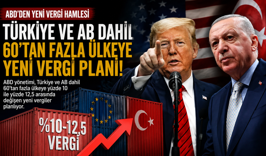 Trump Yönetimi Düğmeye Bastı: Türkiye’ye Yeni Tarifeler