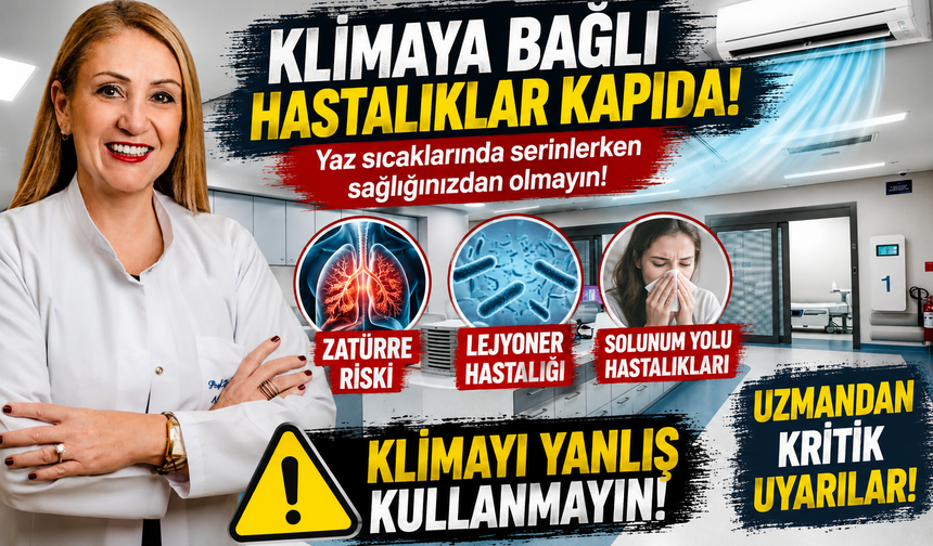 Klimaya Bağlı Hastalıklar Kapıda! İşte Korunma Yolları