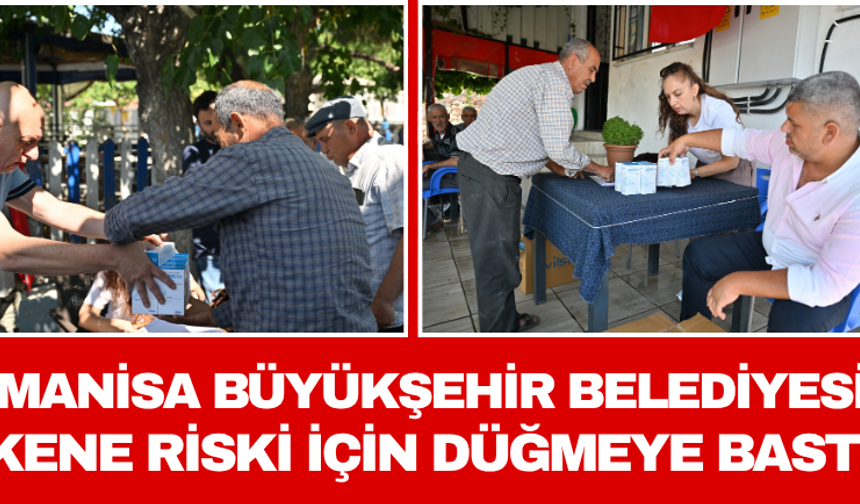 Manisa Büyükşehir Belediyesi Kene Riski İçin Düğmeye Bastı