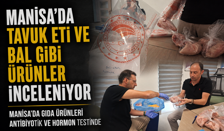 Manisa'daki Tesislerde Ulusal Kalıntı İzleme Çalışmaları