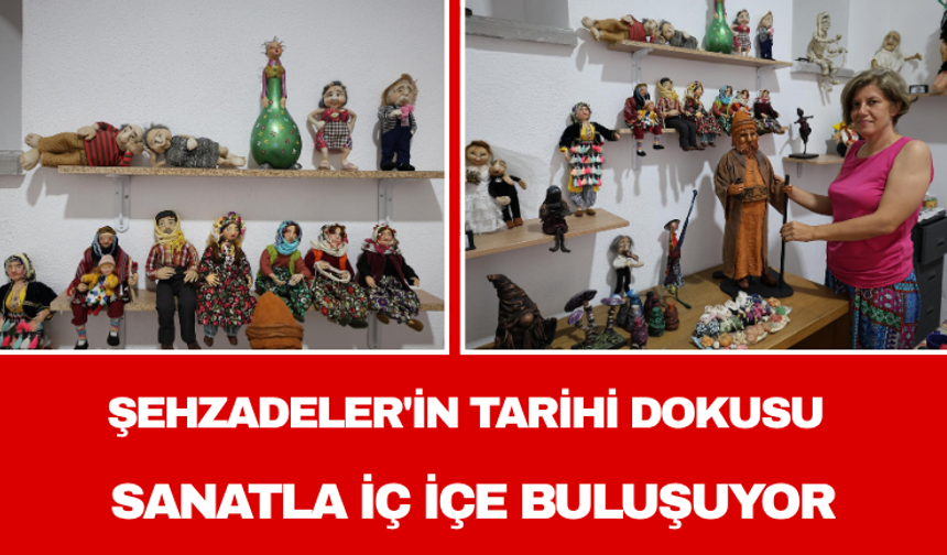 Şehzadeler'in Tarihi Dokusu Sanatla İç İçe Buluşuyor