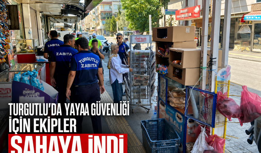 Turgutlu’da Yaya Güvenliği İçin Ekipler Sahaya İndi