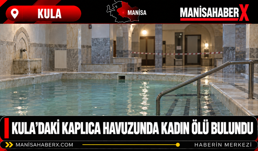 Kula’daki Kaplıca Havuzunda Kadın Ölü Bulundu
