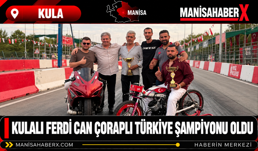 Kulalı Ferdi Can Çoraplı Türkiye Şampiyonu Oldu